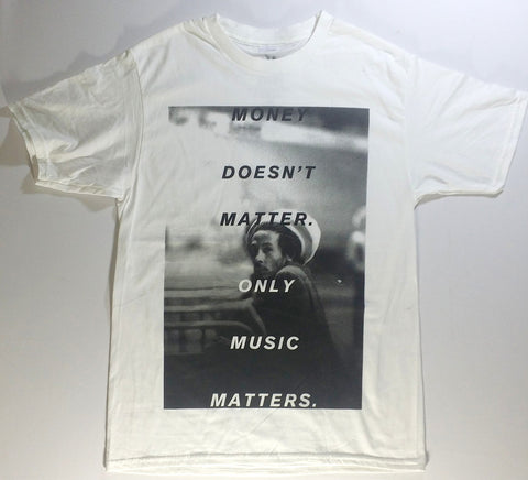 Marley, Bob - Money Doesn't Matter White Shirt