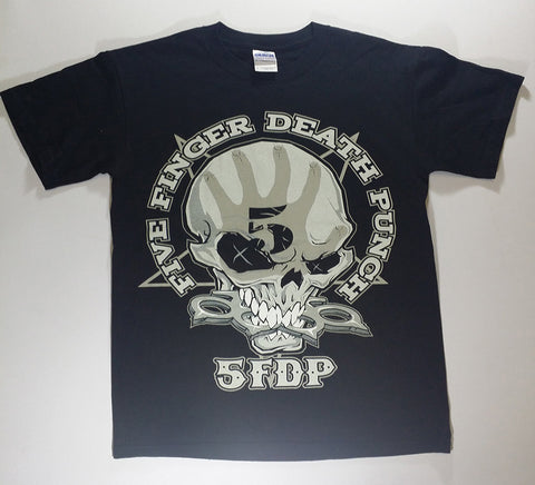 Five Finger Death Punch - Skull Biting Steel Knuckles Shirt