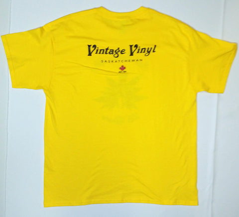 Vintage Vinyl - Still Smokin' After 25 Years Yellow Shirt