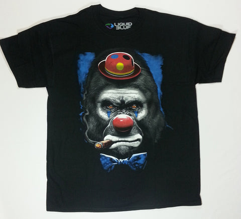 Dark Fantasy - Gorilla Clown Liquid Blue Shirt