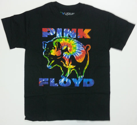 Pink Floyd - Tie Dye Pig Liquid Blue Shirt