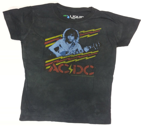 AC/DC - Angus Lightning Logo Girlie Shirt