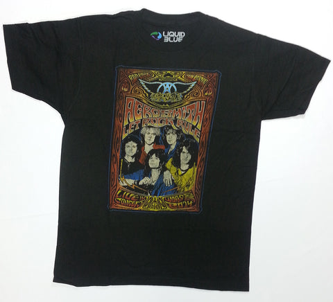 Aerosmith - Let Rock Rule Tour '14 Liquid Blue Shirt