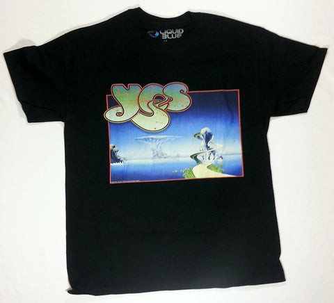 Yes - Alien Landscape Liquid Blue Shirt