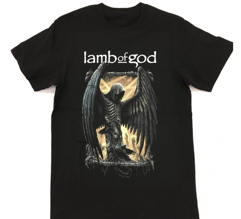 Lamb Of God - Winged Skeleton Reaper Shirt
