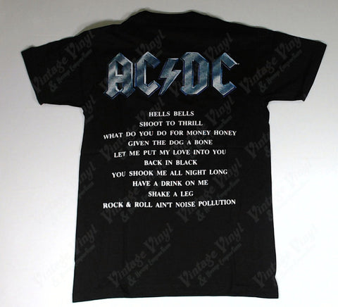 AC/DC - Back in Black with Back Print Shirt