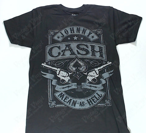 Cash, Johnny - Ace Mean As Hell Revolvers Shirt