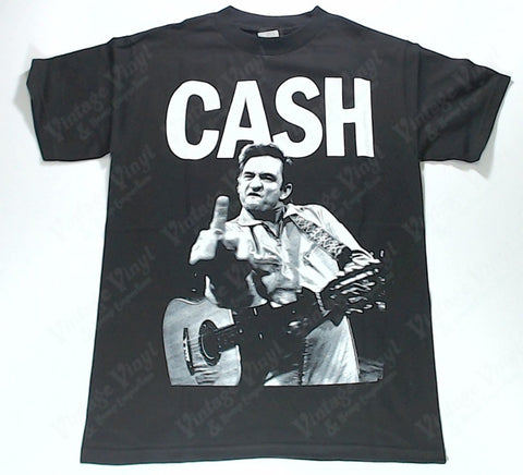 Cash, Johnny - Giving The Finger Cash On Top Shirt