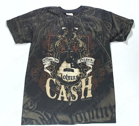 Cash, Johnny - Man In Black All-Over Print Shirt