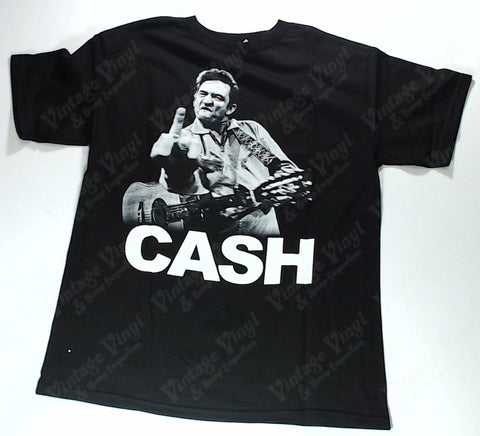 Cash, Johnny - Giving The Finger Cash On Bottom Shirt (Blended Cotton)