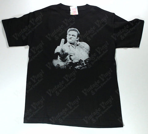 Cash, Johnny - Giving The Finger Small Print Shirt