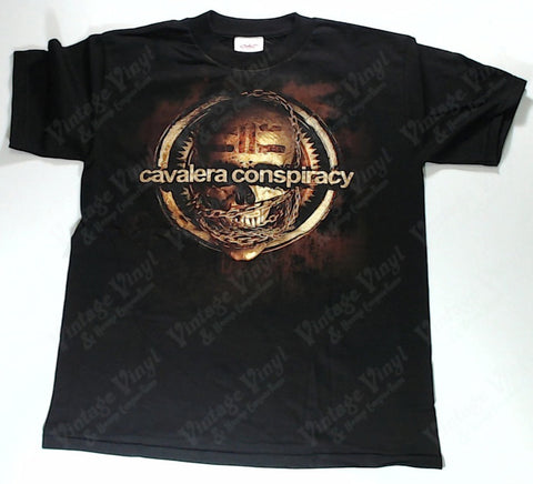Cavalera Conspiracy - Skull Wrapped In Chains Logo Shirt