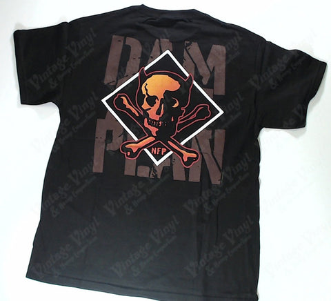 Damageplan - Skull And Crossbones Band In Diamond Shirt