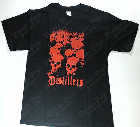 Distillers, The - Red Skull Pile Shirt