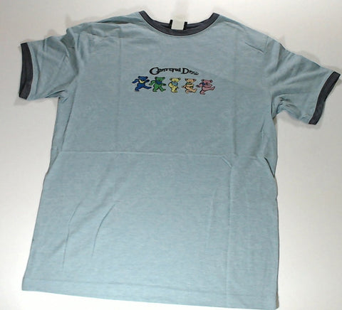 Grateful Dead - Dancing Bears Blue Shirt