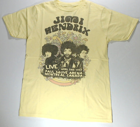 Hendrix, Jimi - Live In Montreal Yellow Shirt