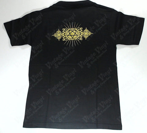 HIM - Gold Logo Band Shot Shirt
