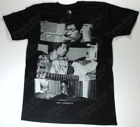 Hendrix, Jimi - Four Black And White Panels Shirt