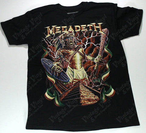 Megadeth - Mayan Warrior And Pyramid Shirt