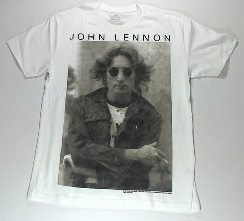 Lennon, John - Jean Jacket Portrait White Shirt