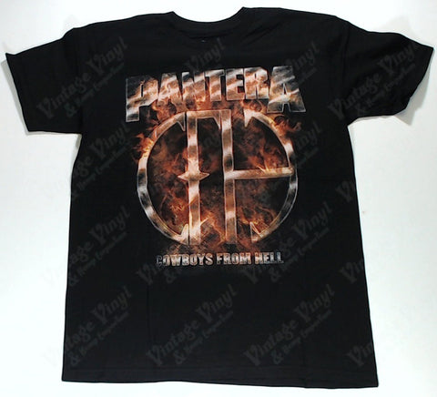 Pantera - Flaming CFH Cowboys From Hell Shirt
