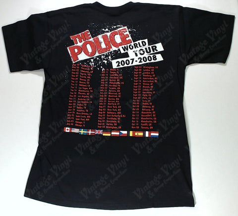 Police, The - Union Jack Band World Tour '07-'08 Shirt
