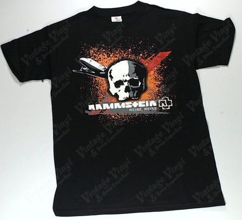 Rammstein - Reise, Reise Orange Splatter Skull Shirt