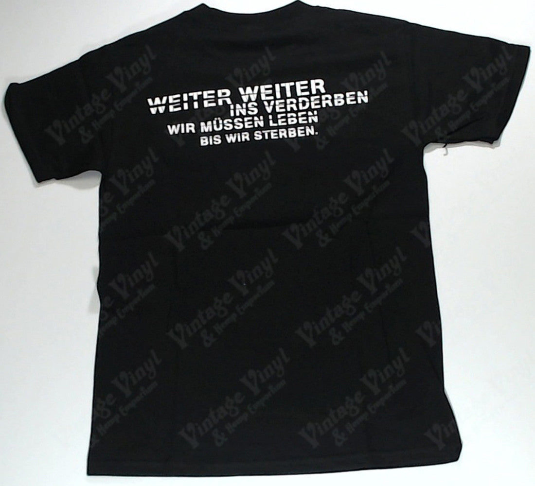 Rammstein - Reise, Reise Orange Splatter Skull Shirt | Vintage