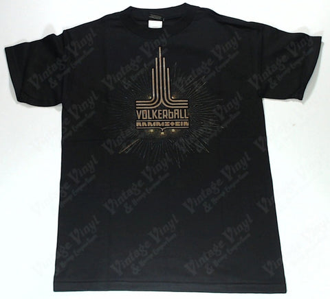 Rammstein - Volkerball Gold Logo Shirt