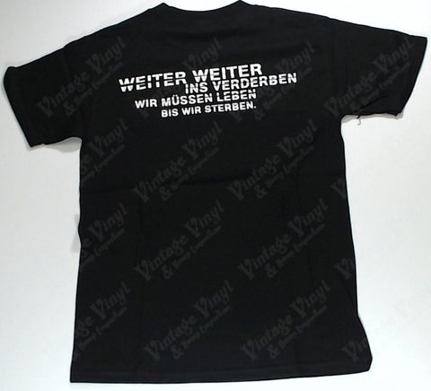 Rammstein - Reise, Reise Orange Splatter Skull Shirt