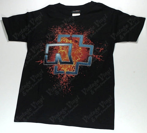 Rammstein - Fire Cross Logo Shirt