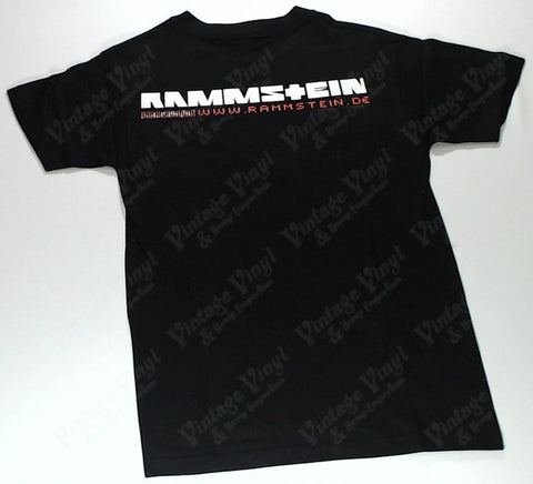 Rammstein - Fire Cross Logo Shirt