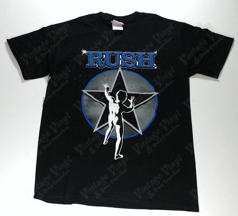 Rush - Star Man Blue Logo Shirt