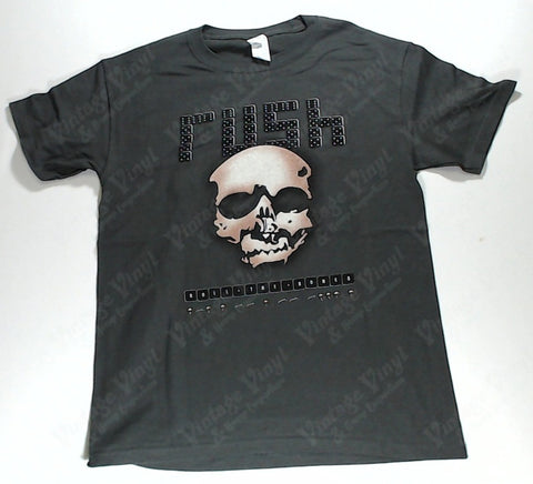 Rush - Roll The Bones Skull Grey Shirt