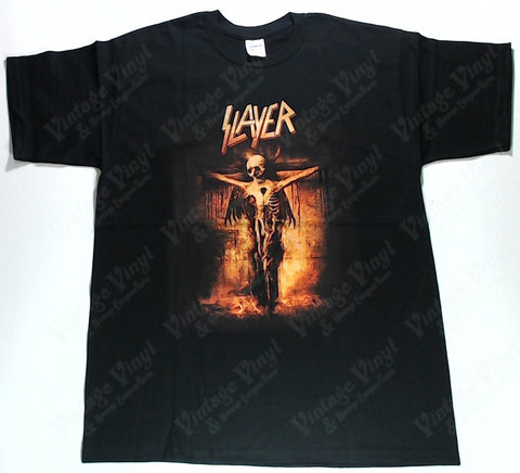 Slayer - Crucified Skeleton Shirt