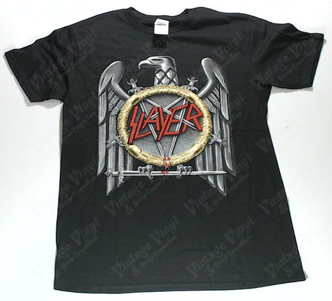 Slayer - Iron Eagle Gold Circle Shirt
