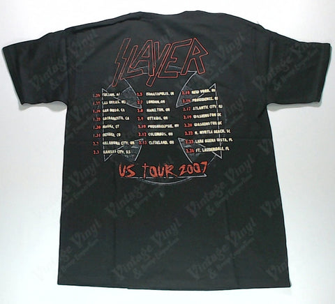 Slayer - Demon Helmet (Tour On Back) Shirt