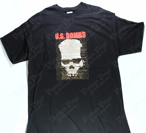 U.S. Bombs - Skull Shirt