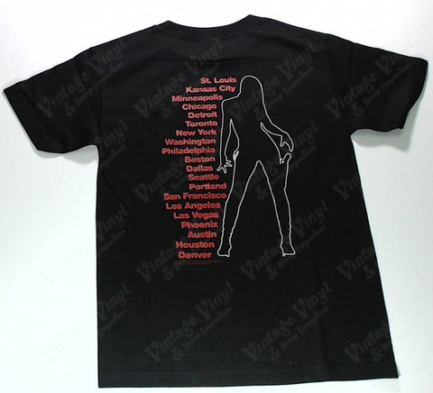 Velvet Revolver - Cowgirl Silhouette Tour Venues Shirt