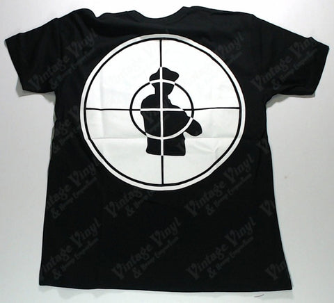 Public Enemy - White Logo And Crosshairs Shirt