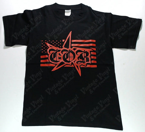 Children Of Bodom - Red American Flag COB Shirt