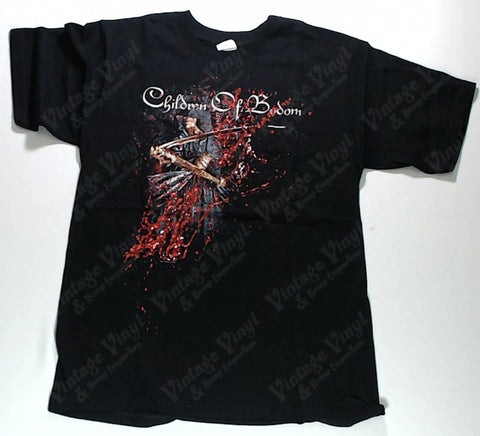 Children Of Bodom - Reaper with Blood Splatter Shirt