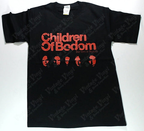 Children Of Bodom - Band And Logo in Red Shirt
