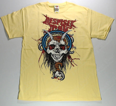 Despised Icon - Horned Skull Yellow Shirt