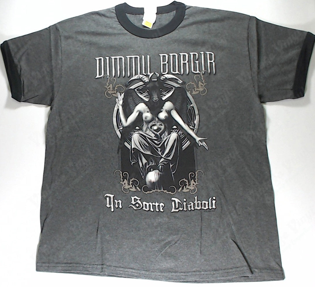 Dimmu Borgir - In Sorte Diaboli Baphomet Grey Shirt | Vintage