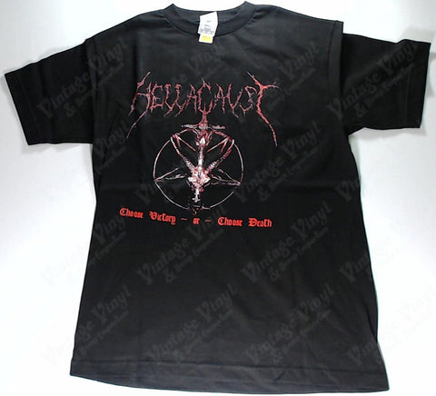 Hellacaust - Choose Victory Or Choose Death Pentagram Shirt