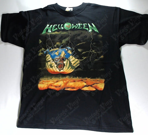 Helloween - Exploding Pumpkin Screaming Face Shirt