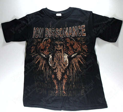 Ion Dissonance - Scowling Bearded Brown Face Shirt