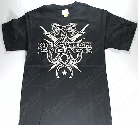 Killswitch Engage - White Snakes Logo Shirt
