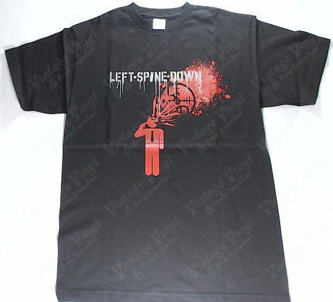Left Spine Down - Shot In The Head Shirt